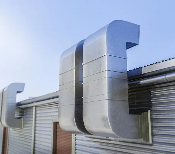 Close-up of an air duct vent, highlighting professional air duct repair services.